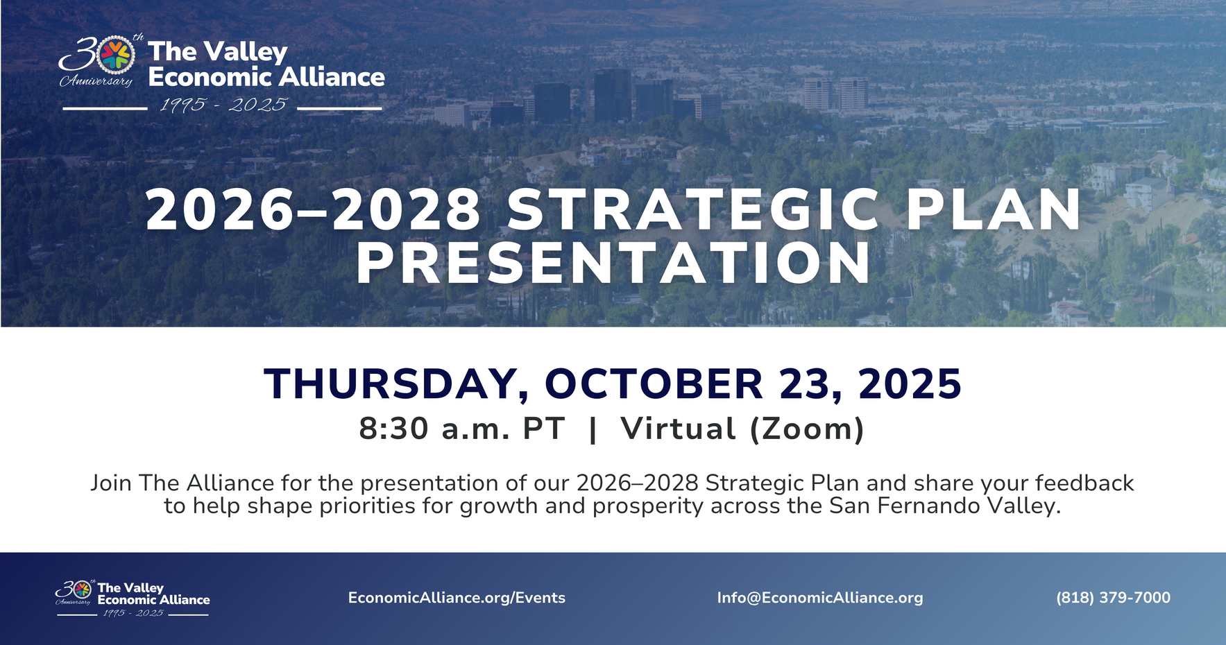  October 2025 Valley Economic Alliance Board Meeting Strategic Plan Presentation image