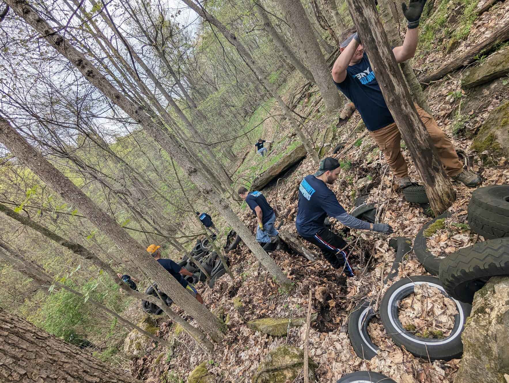 Tire Cleanup- Buena Vista Heights image