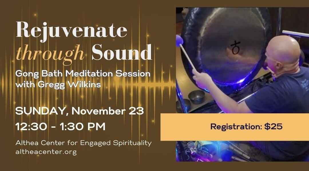 November 2025 Rejuvenate though Sound - Gong Bath image