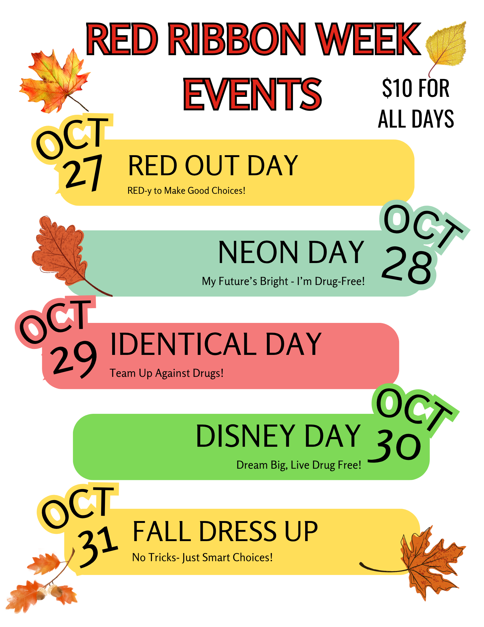 Red Ribbon Week (OCMS) image