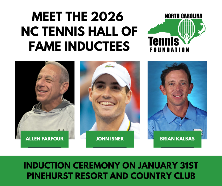 2026 NC Tennis Hall of Fame Reception, Dinner, & Ceremony image