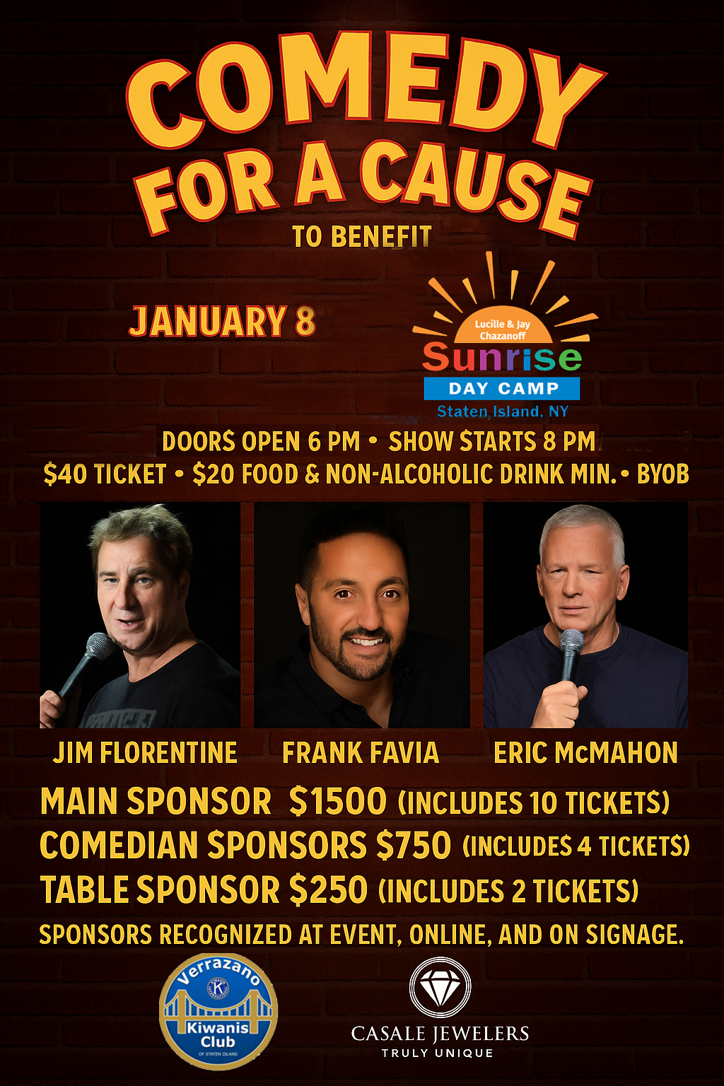 Sunrise Comedy Night 2026  image
