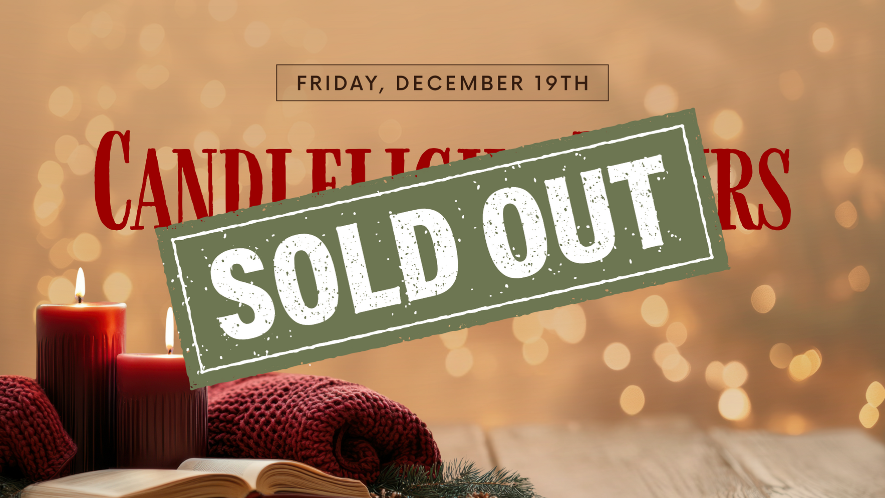 Candlelight Tour at the Birthplace | Dec 19 image