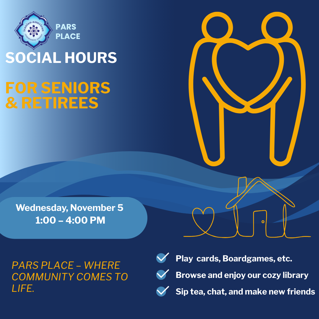 Social Hours for Seniors and Retirees  image