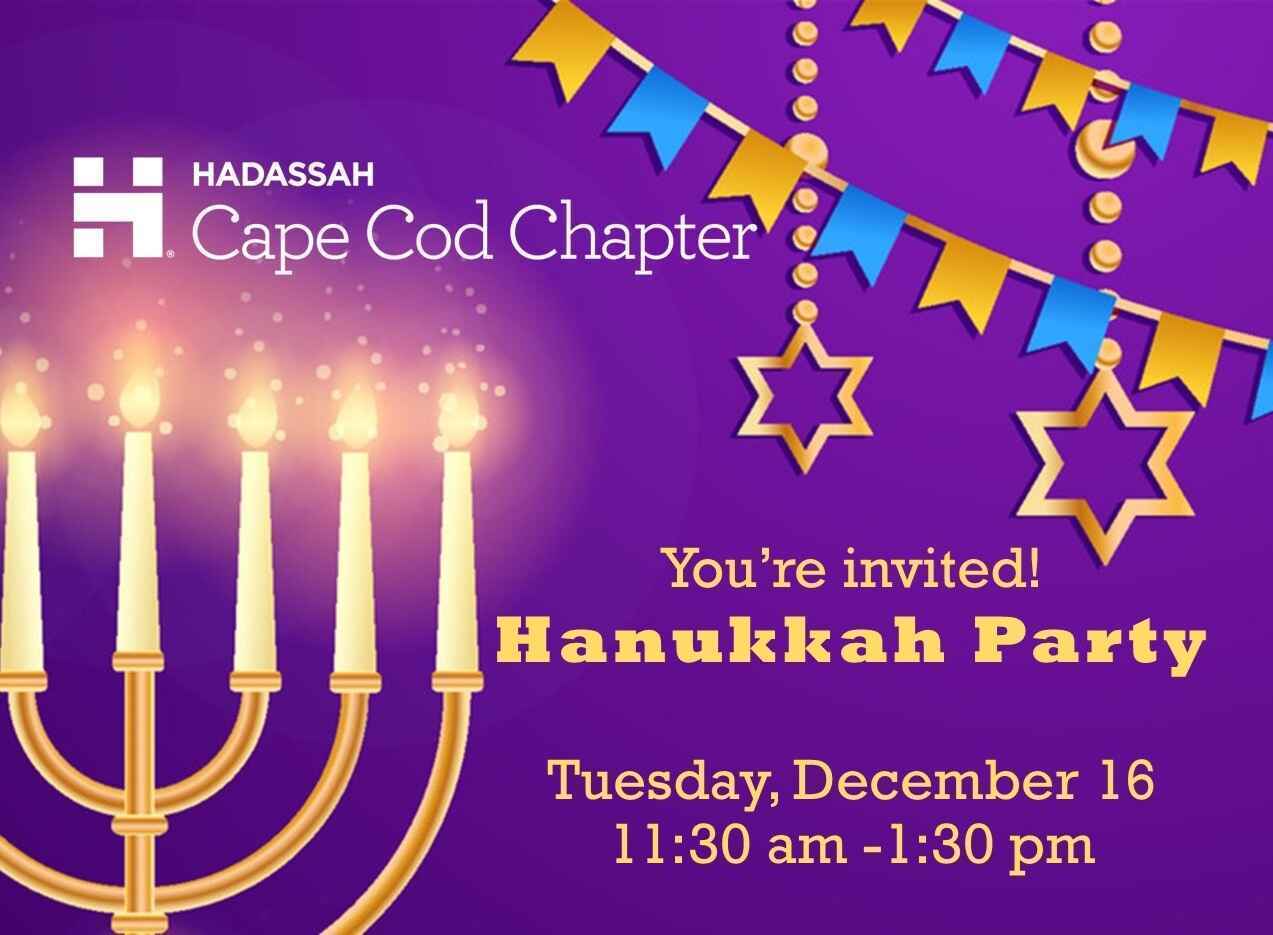 HNE: SNE Cape Cod Hanukkah Party 2025 image