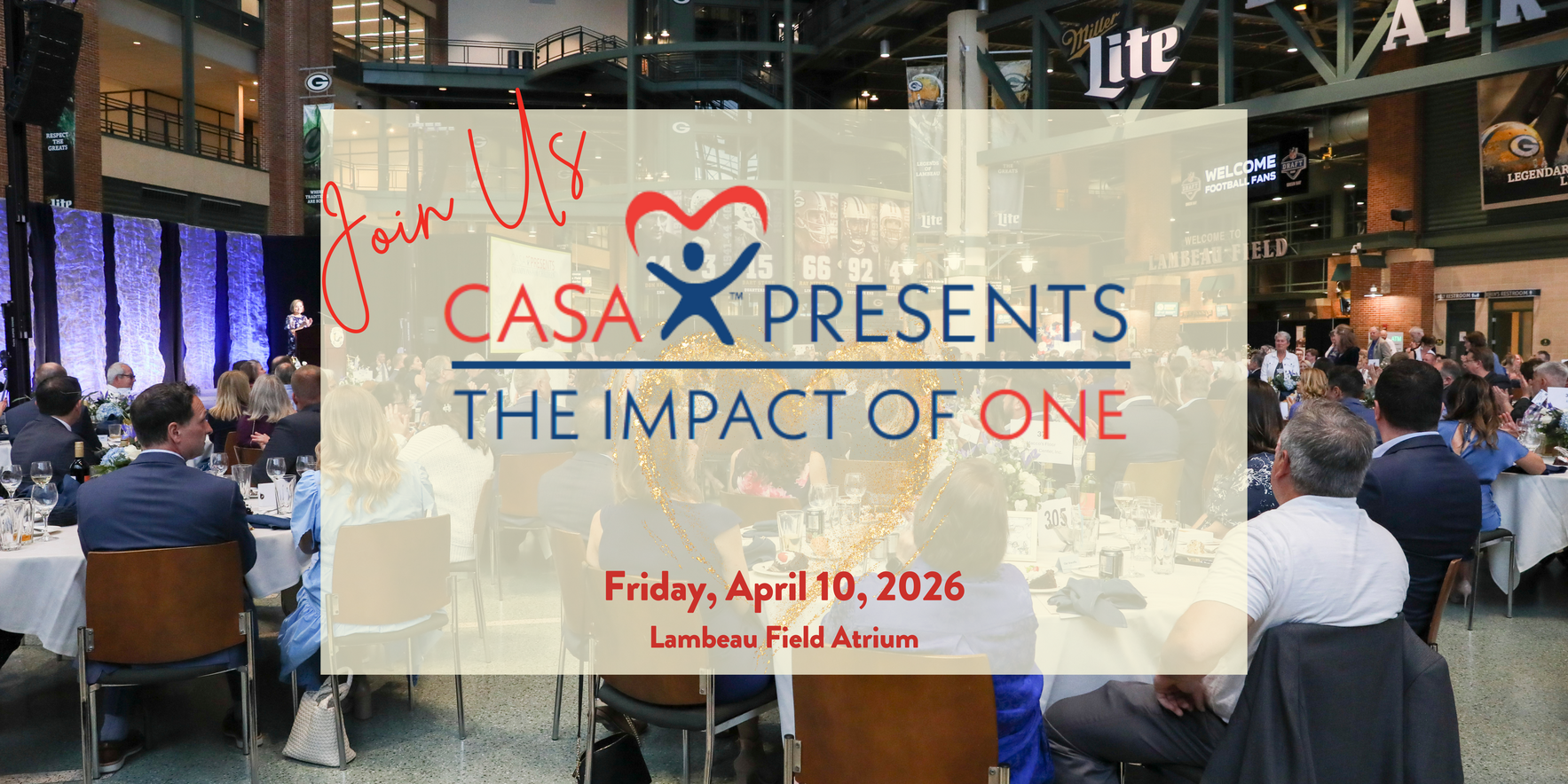 2026 CASA Presents "The Impact of One" image