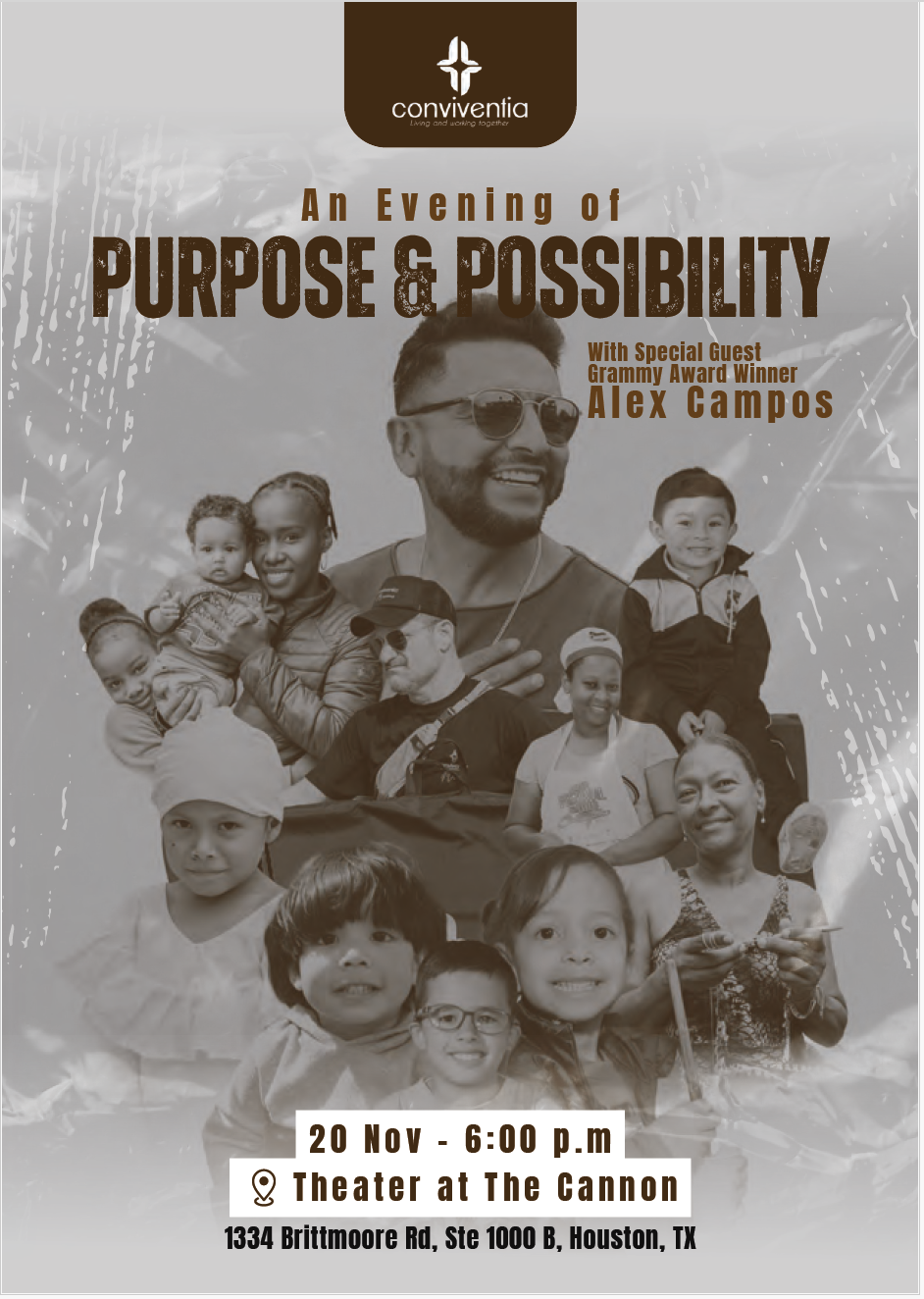 An evening of Purpose and Possibility with Alex Campos image