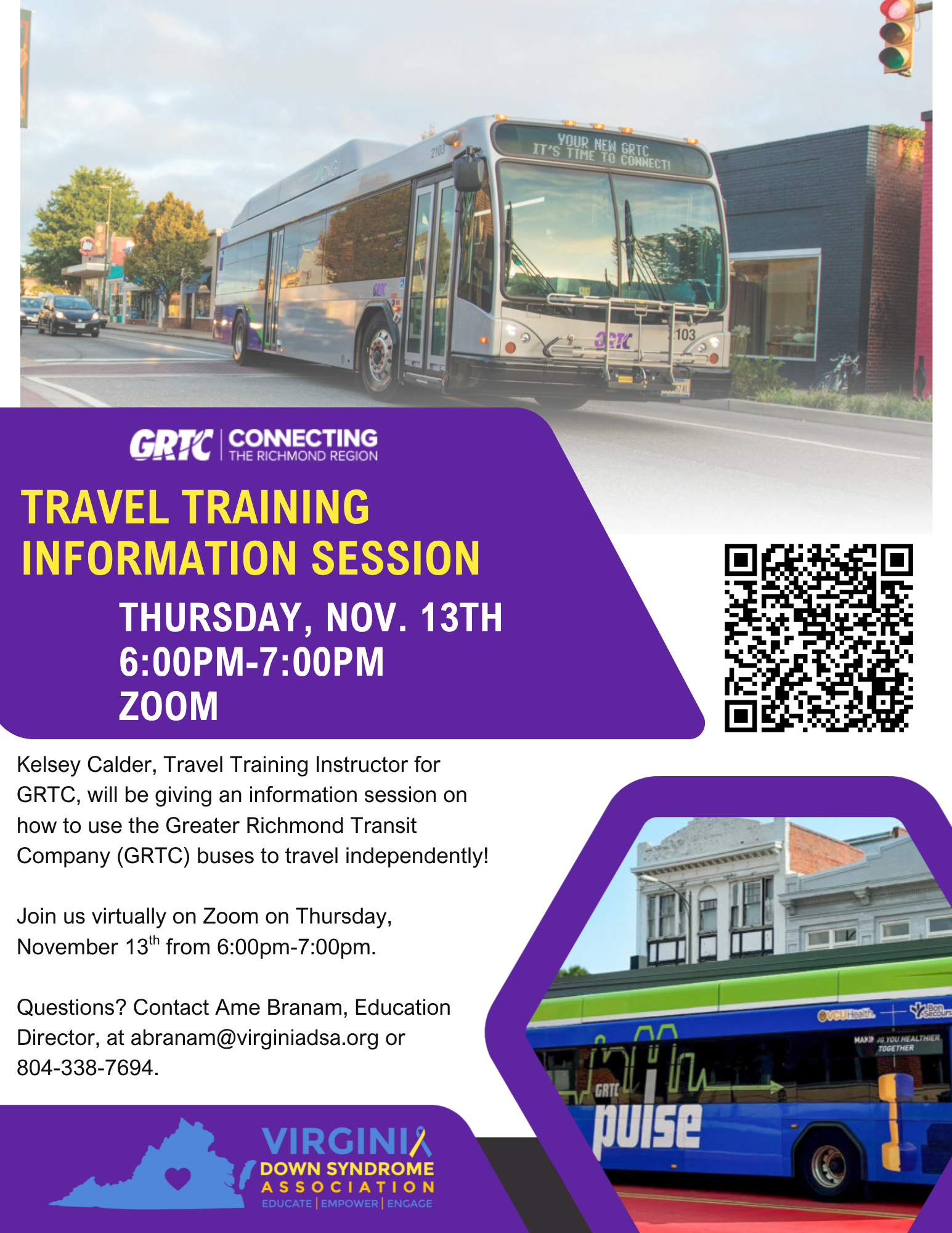 GRTC Travel Training Information Session image