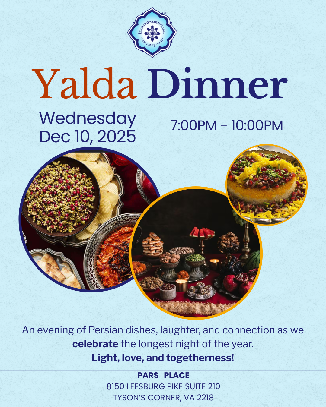 Yalda Dinner image