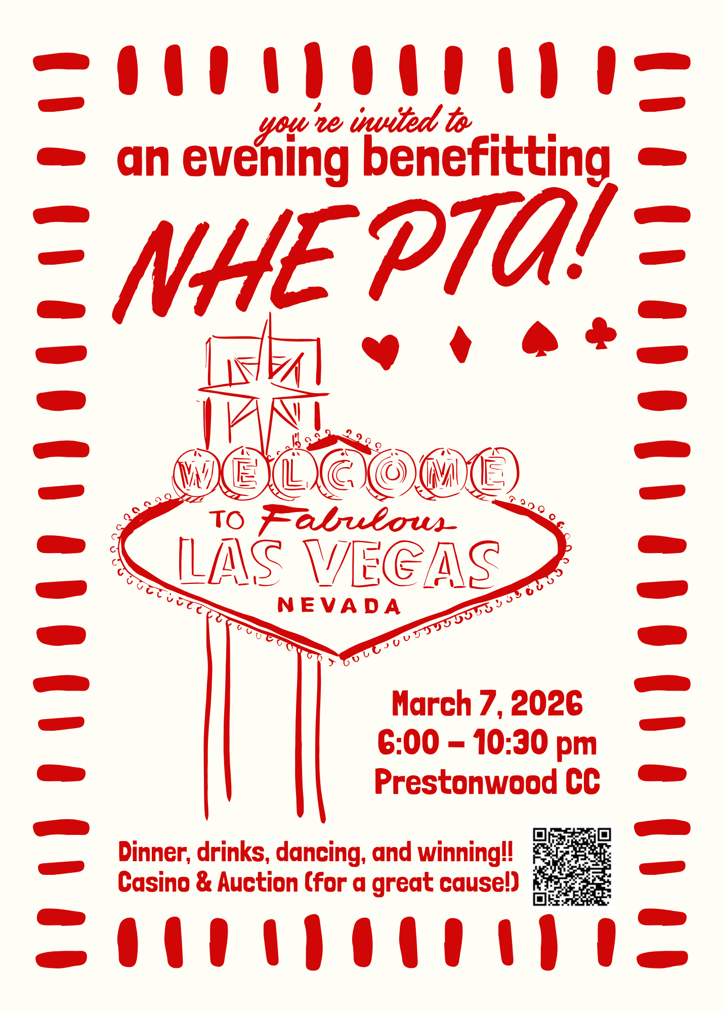 Viva Las Vegas! 2026 NHE PTA Benefit & Auction image