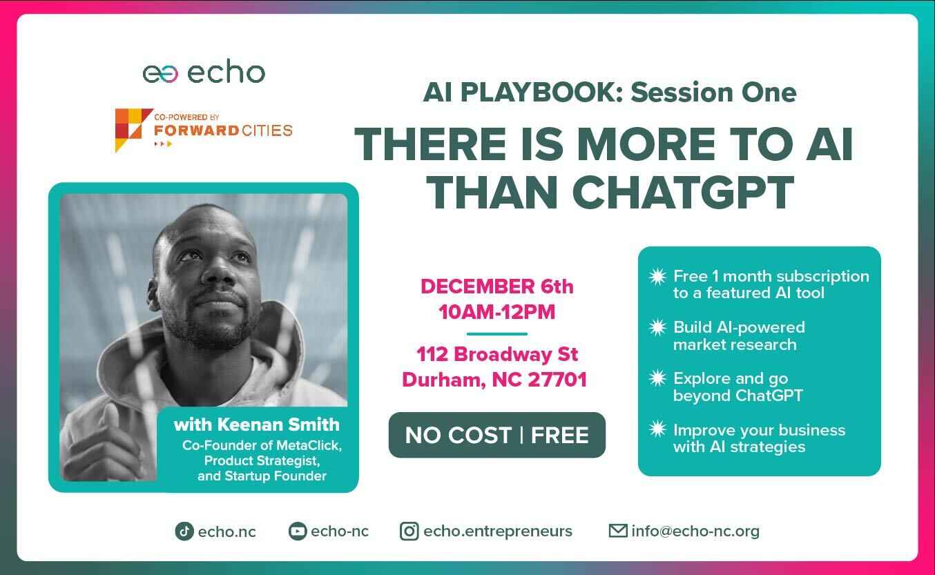 The AI Playbook: AI for ESOs and Entrepreneurs image