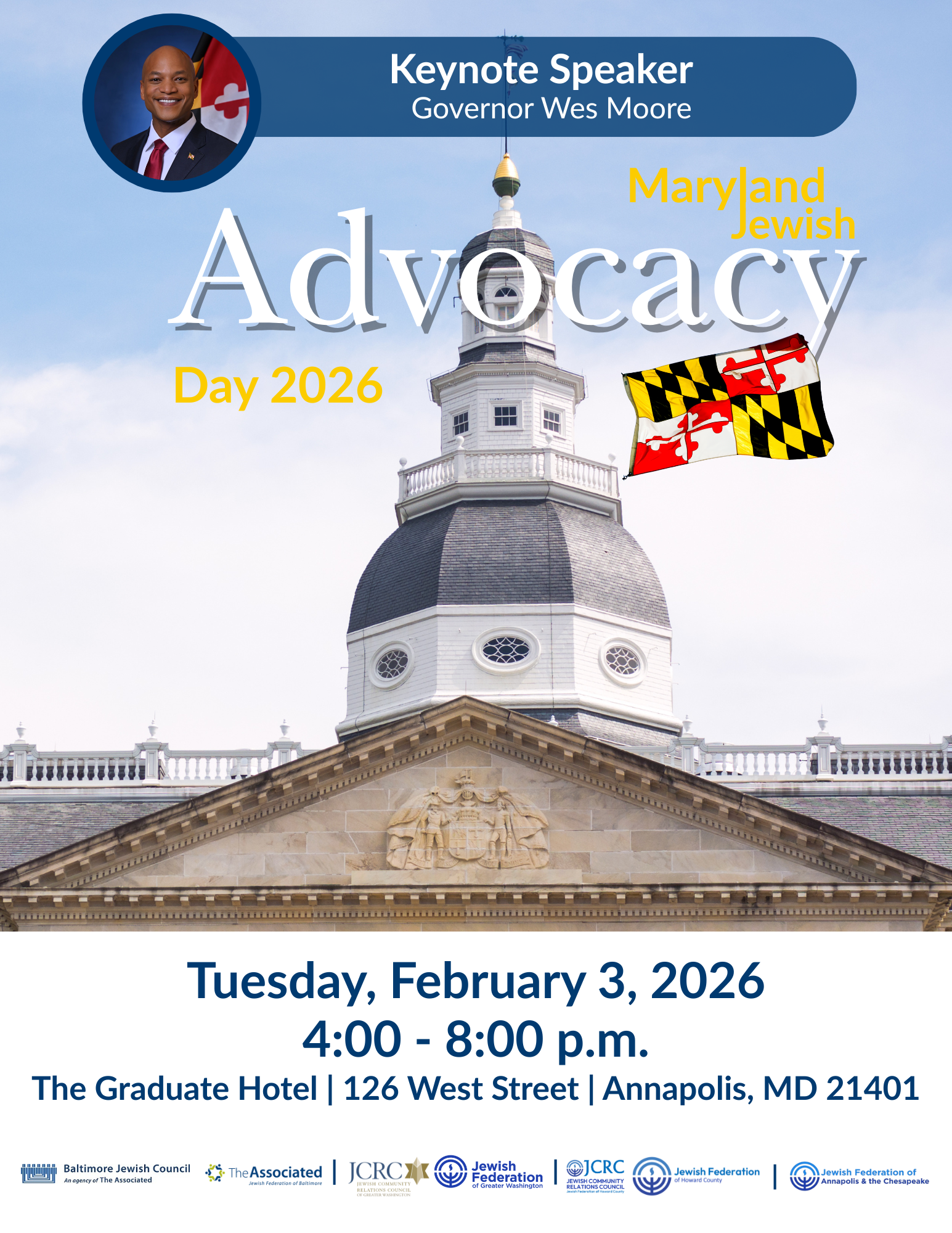 Maryland Jewish Advocacy Day 2026 image