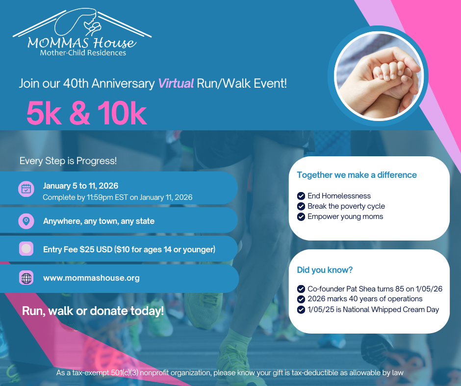 MOMMAS House Virtual 5k 10k image