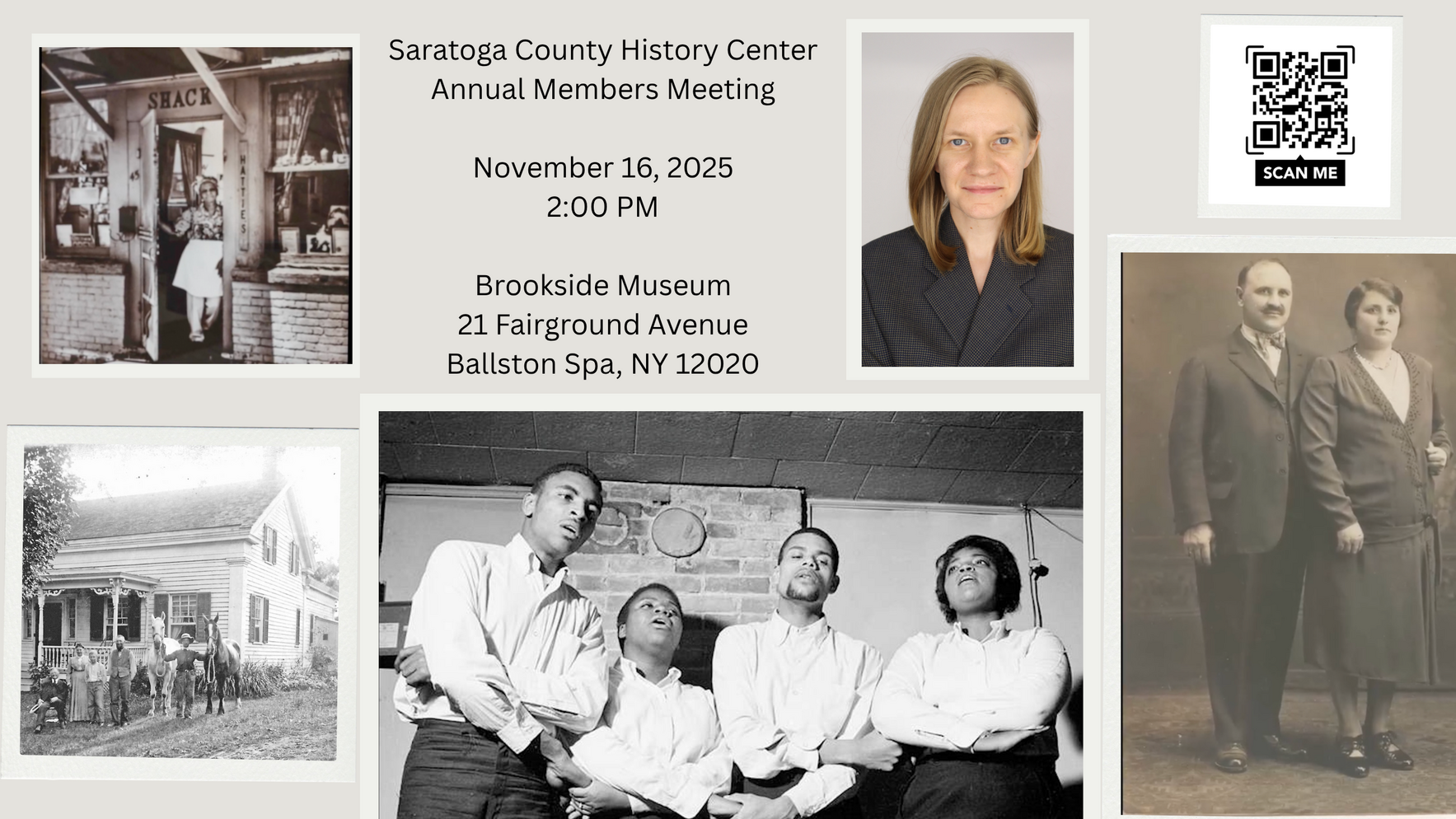 Saratoga County History Center Annual Member Meeting image