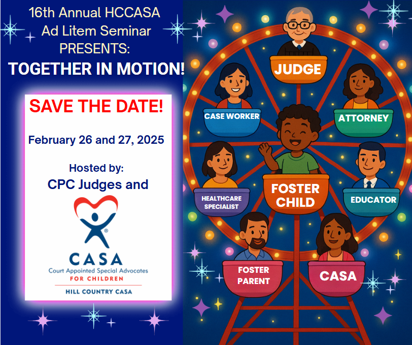 16th Annual Hill Country CASA Ad Litem Seminar: TOGETHER IN MOTION image