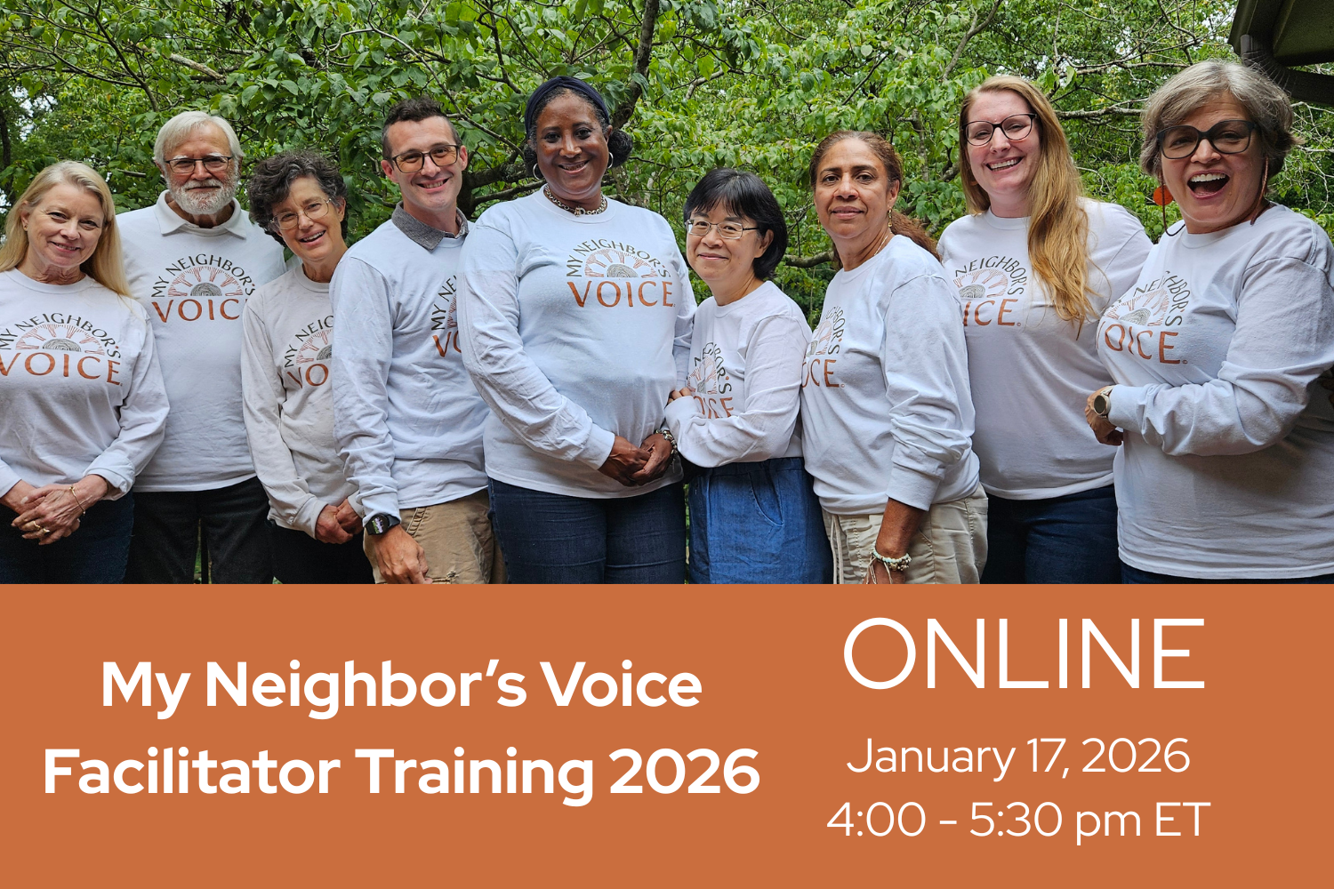 Jan. 17 MNV Facilitator Training (Online) image