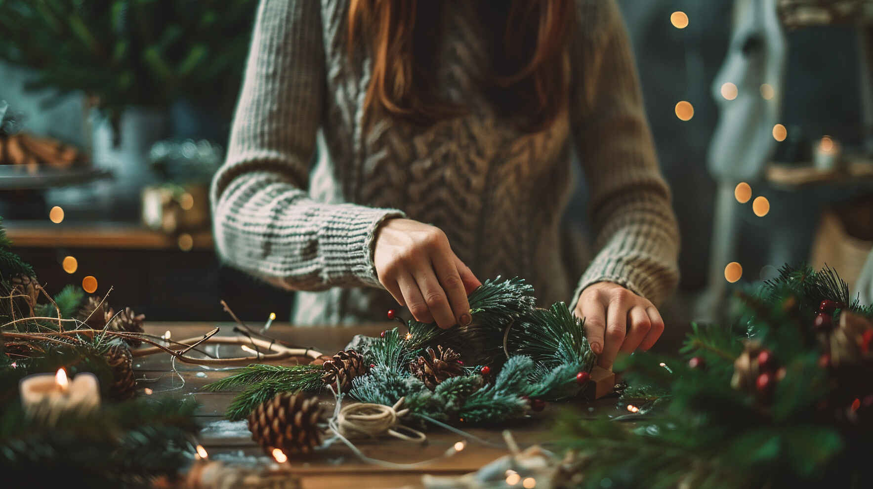 Holiday Wreath-Making Workshop image