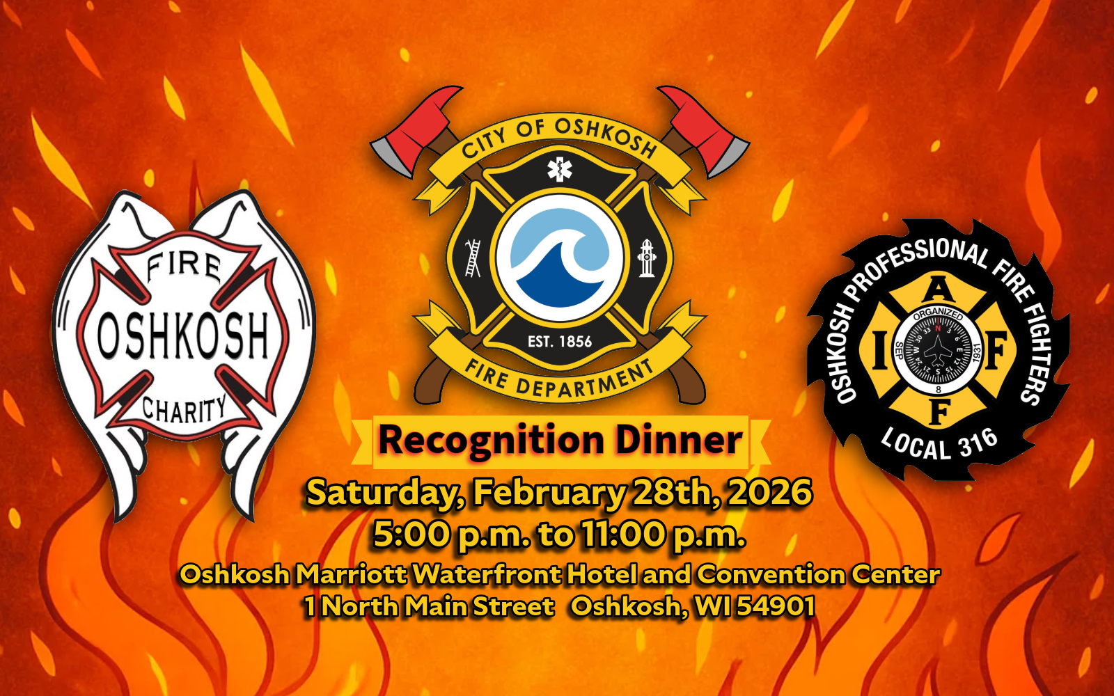 2026 Oshkosh Fire Department Recognition Dinner image