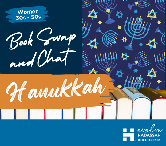 Mid-Atlantic: GW: Evolve - Hanukkah Book Chat and Swap - 2025 image