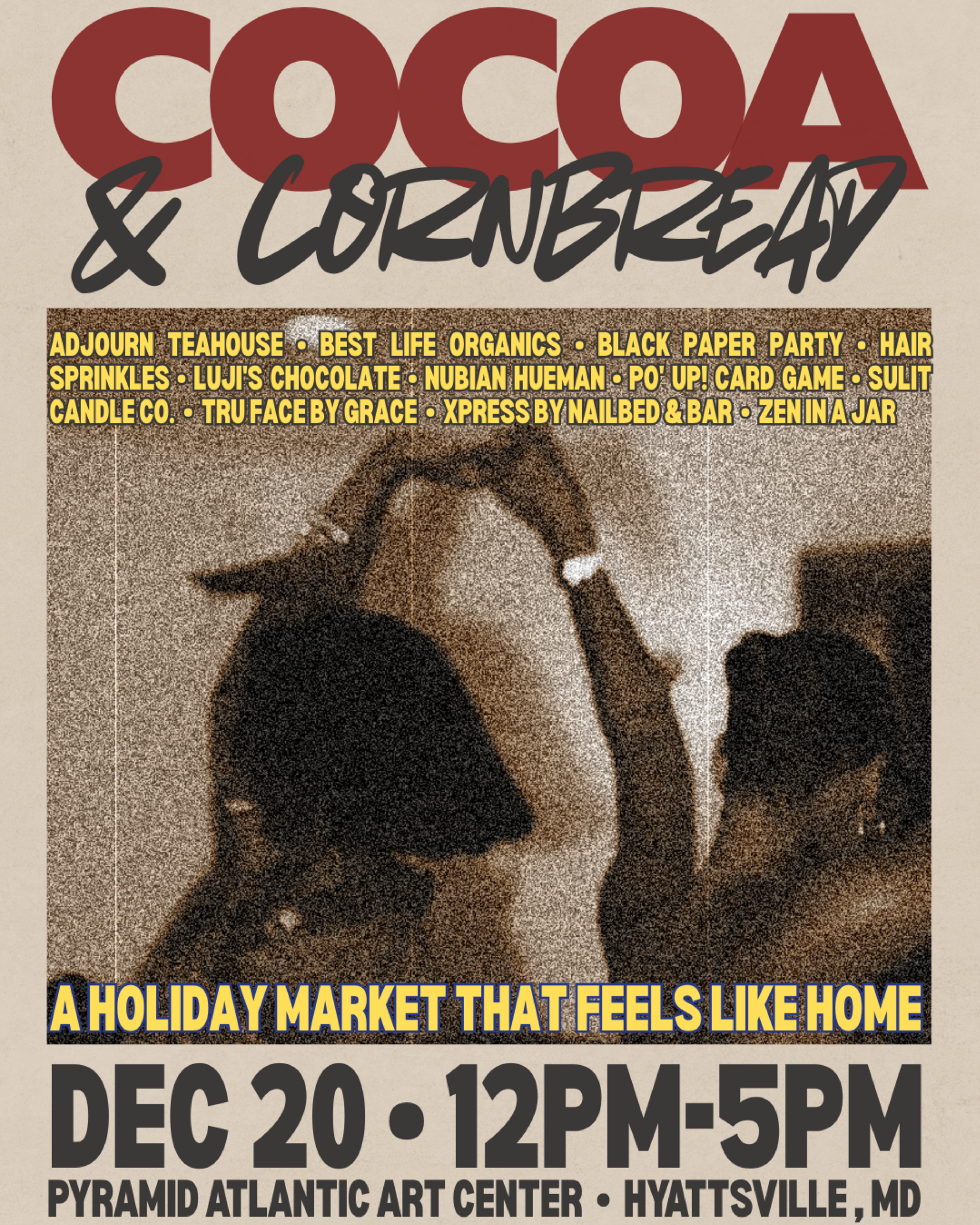 Cocoa & Cornbread Holiday Market image