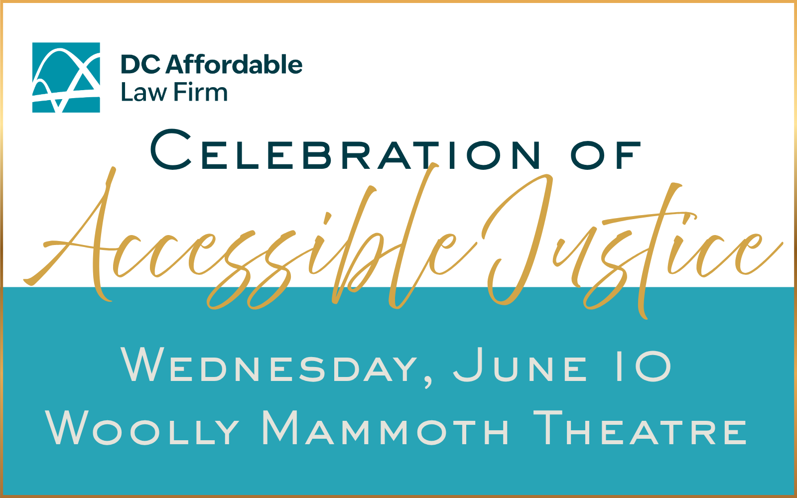 DC Affordable Law Firm 2026 Celebration of Accessible Justice image