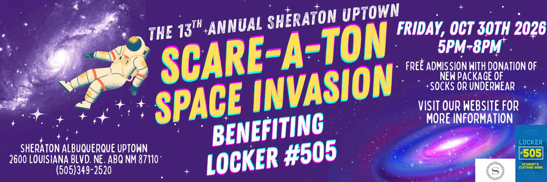 13th Annual Sheraton Uptown Scare-A-Ton 2026 image