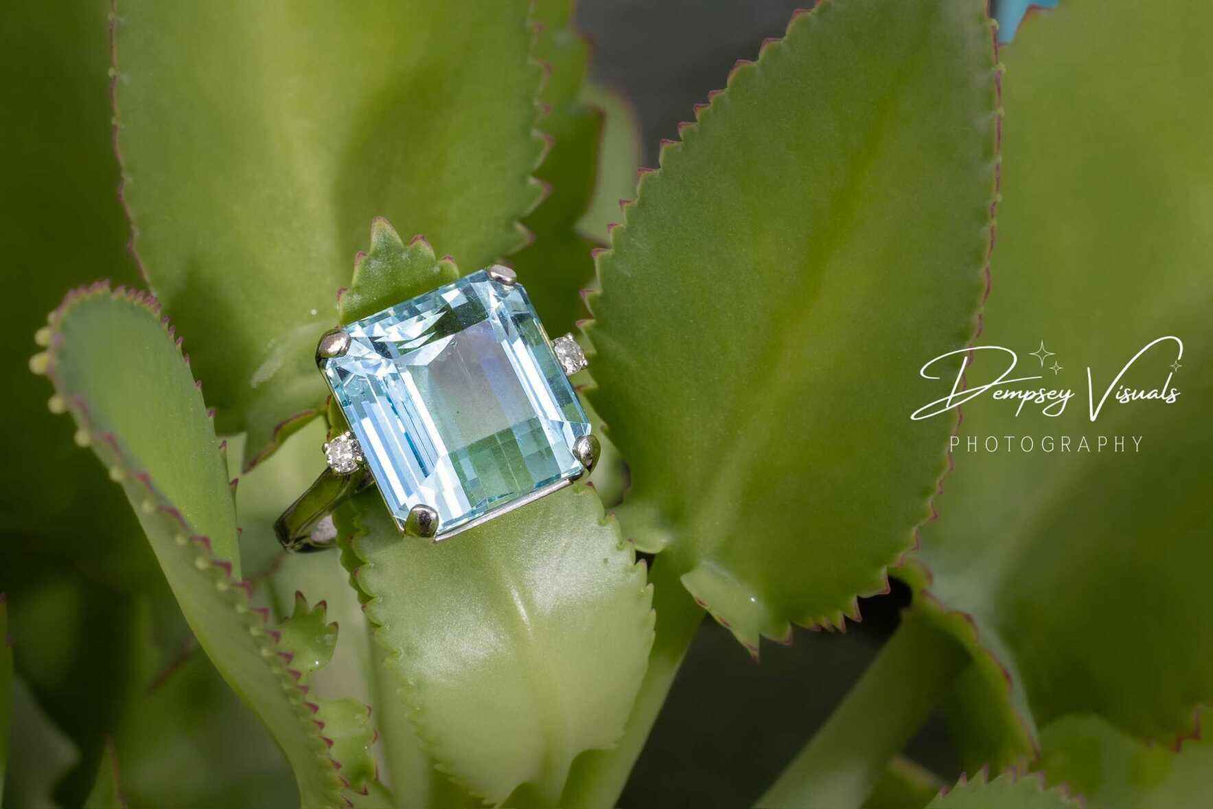 "True Blue" Aquamarine Ring Raffle image