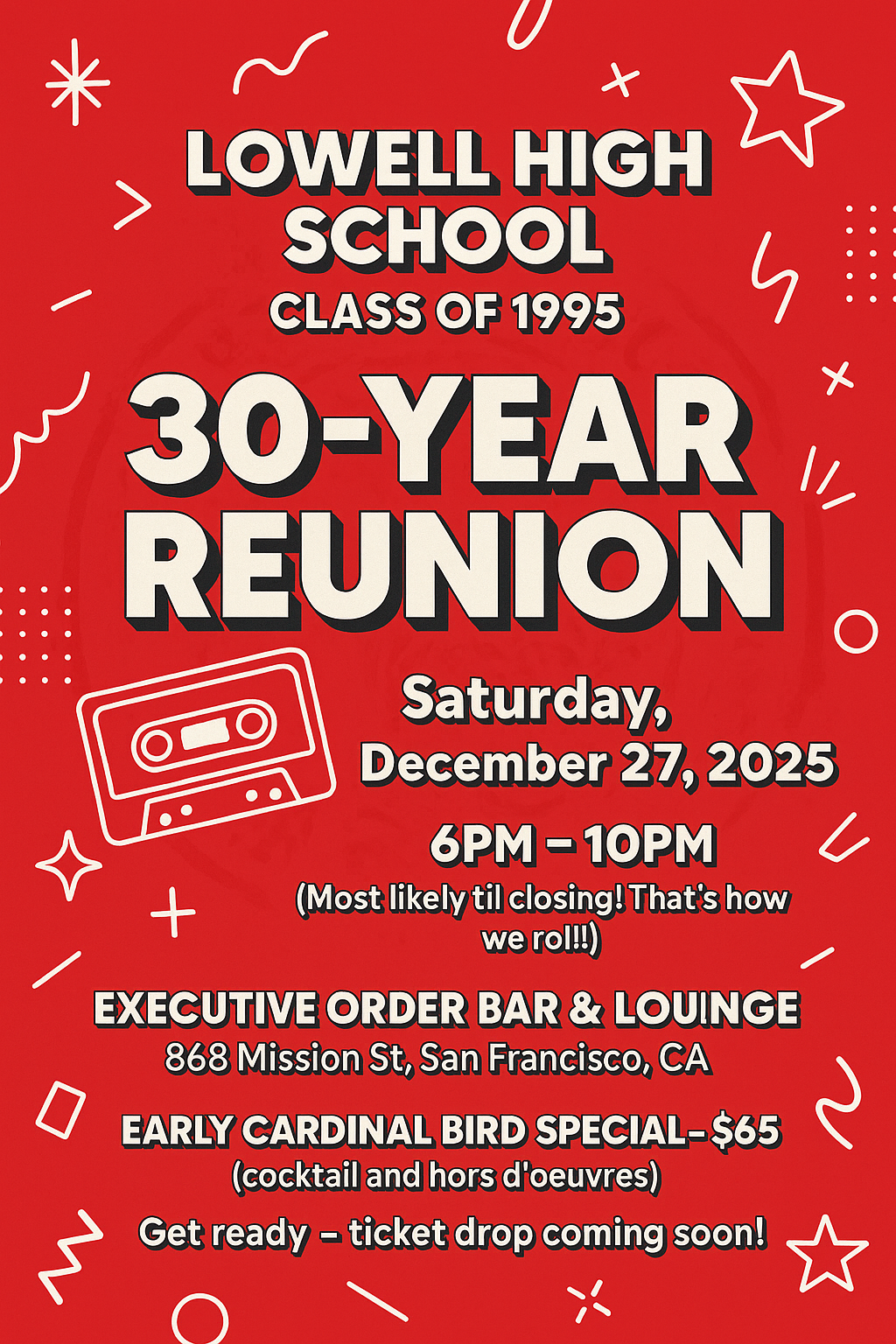 Class of 1995 -- 30-Year Reunion image