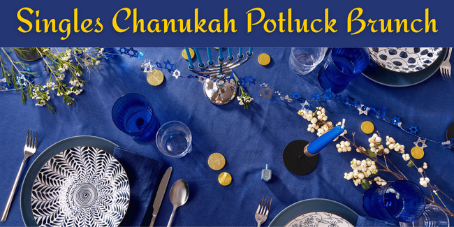 West - DMR - Boulder - Singles Chanukah Potluck Brunch - 2025 image