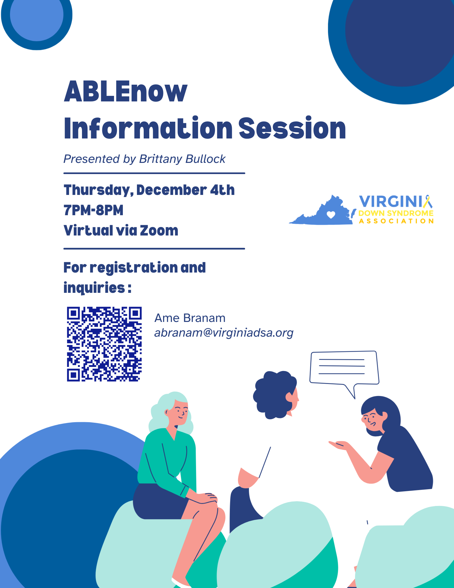 Virtual - ABLEnow Information Session image