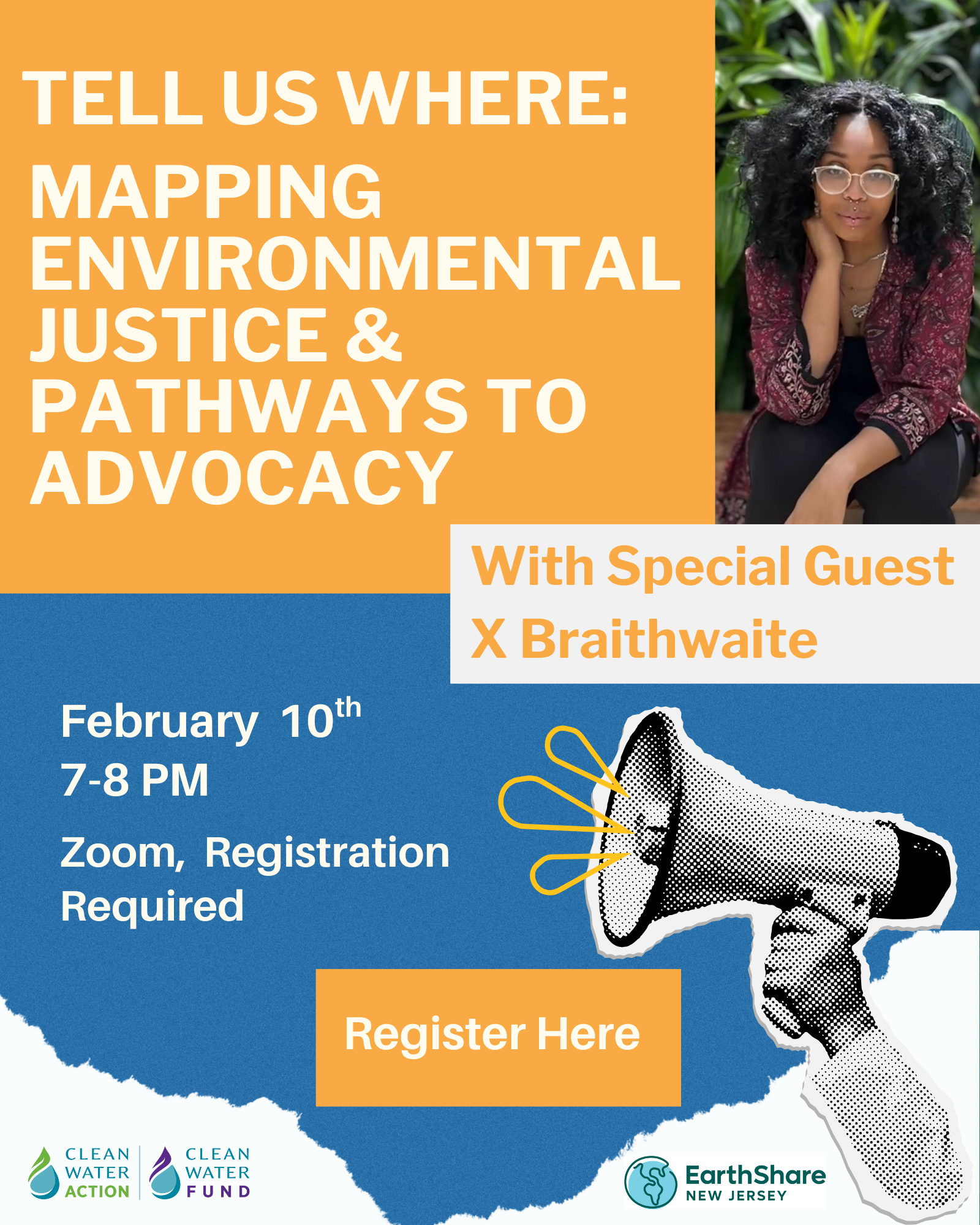 Environmental Equity Today Presents: "Tell Us Where: Mapping  Environmental Justice & Pathways to Advocacy" With X Braithwaite image