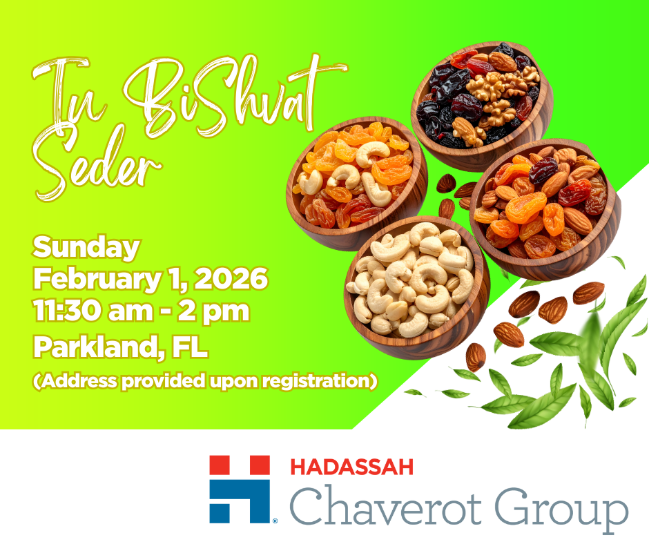FL - FBR - Chaverot Group Tu BiShvat Seder 2026 image