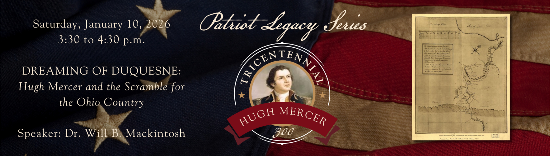 DREAMING OF DUQUESNE: Hugh Mercer and the Scramble for the Ohio Country image