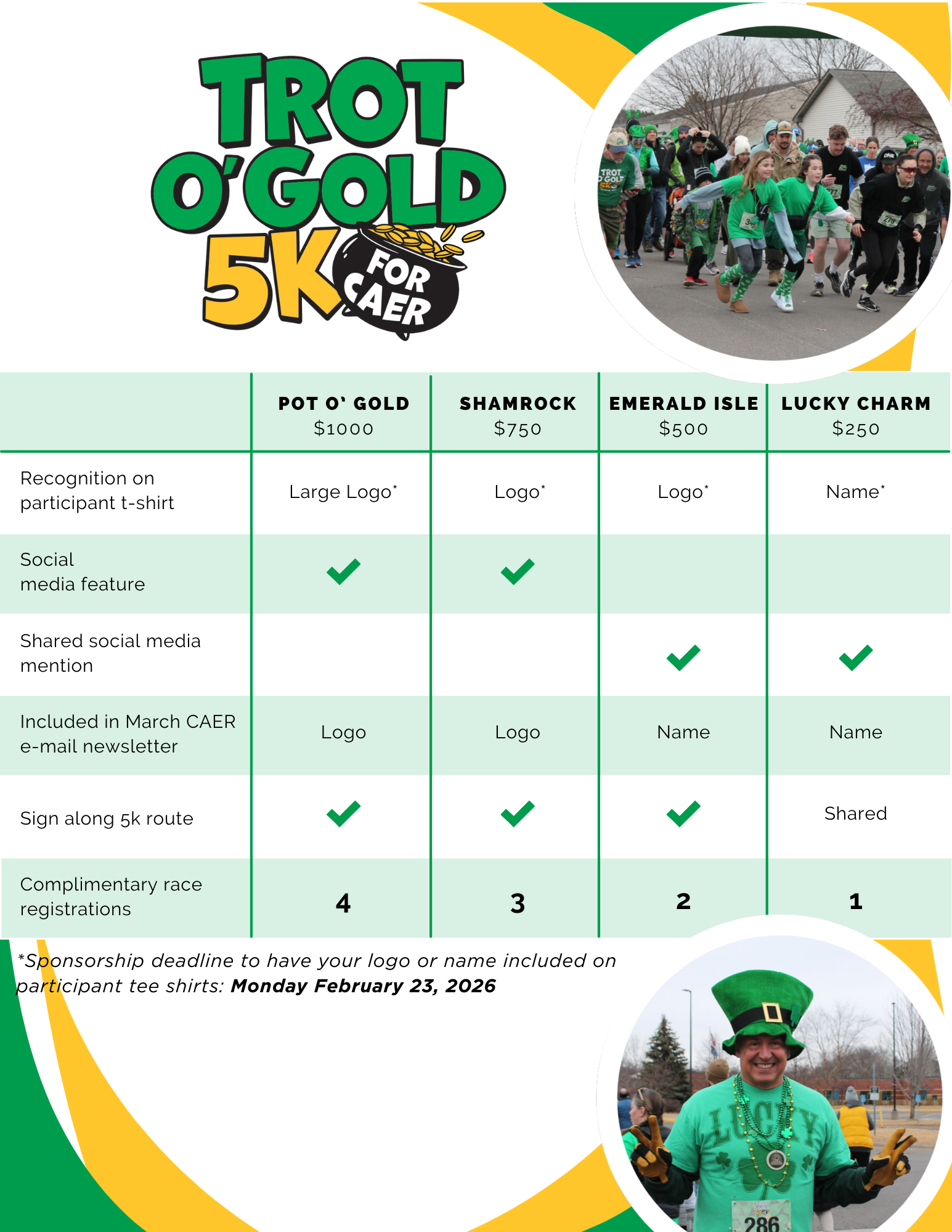 Trot O'Gold 5k for CAER 2026 image