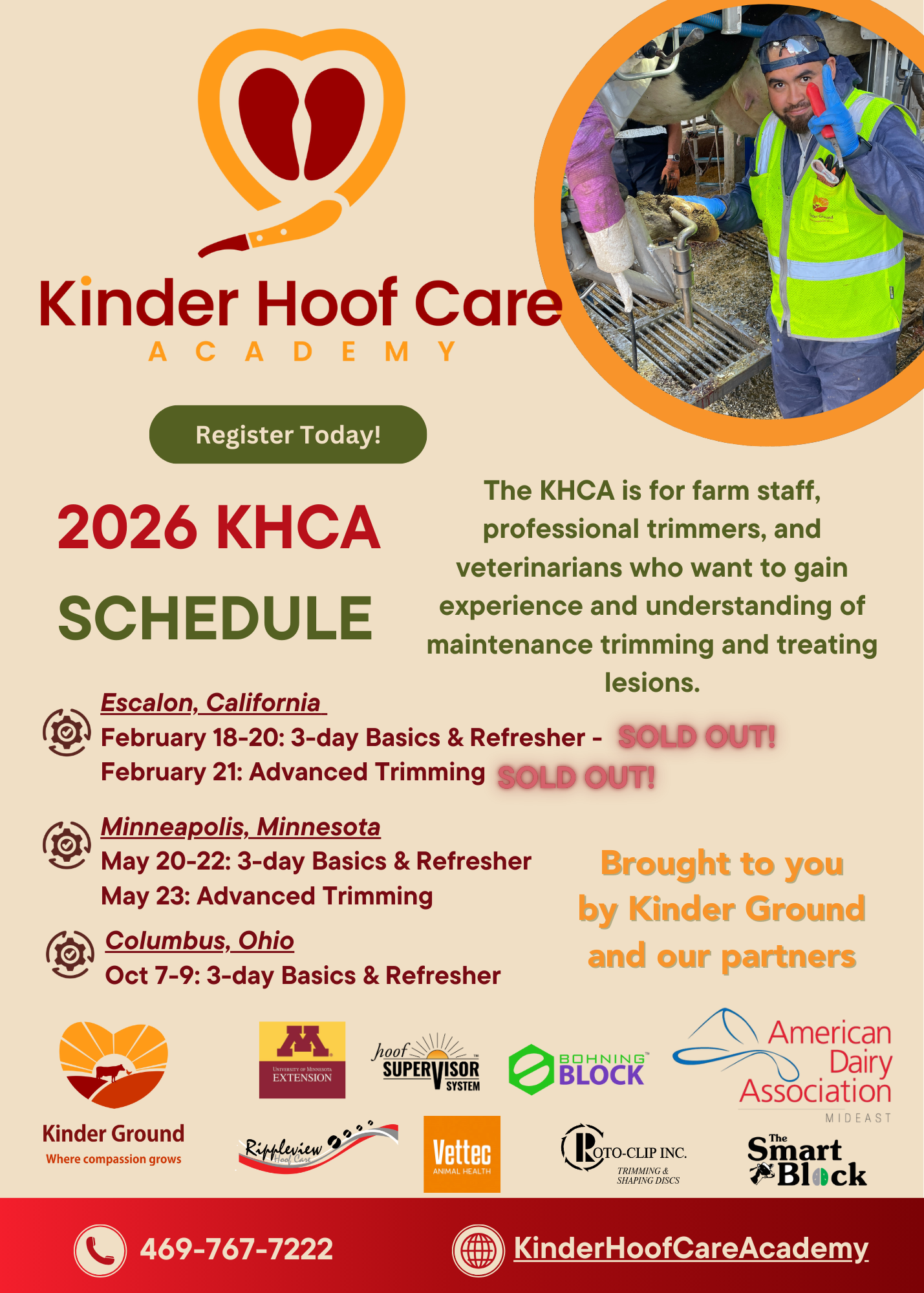 Kinder Hoof Care Academy 2026 image