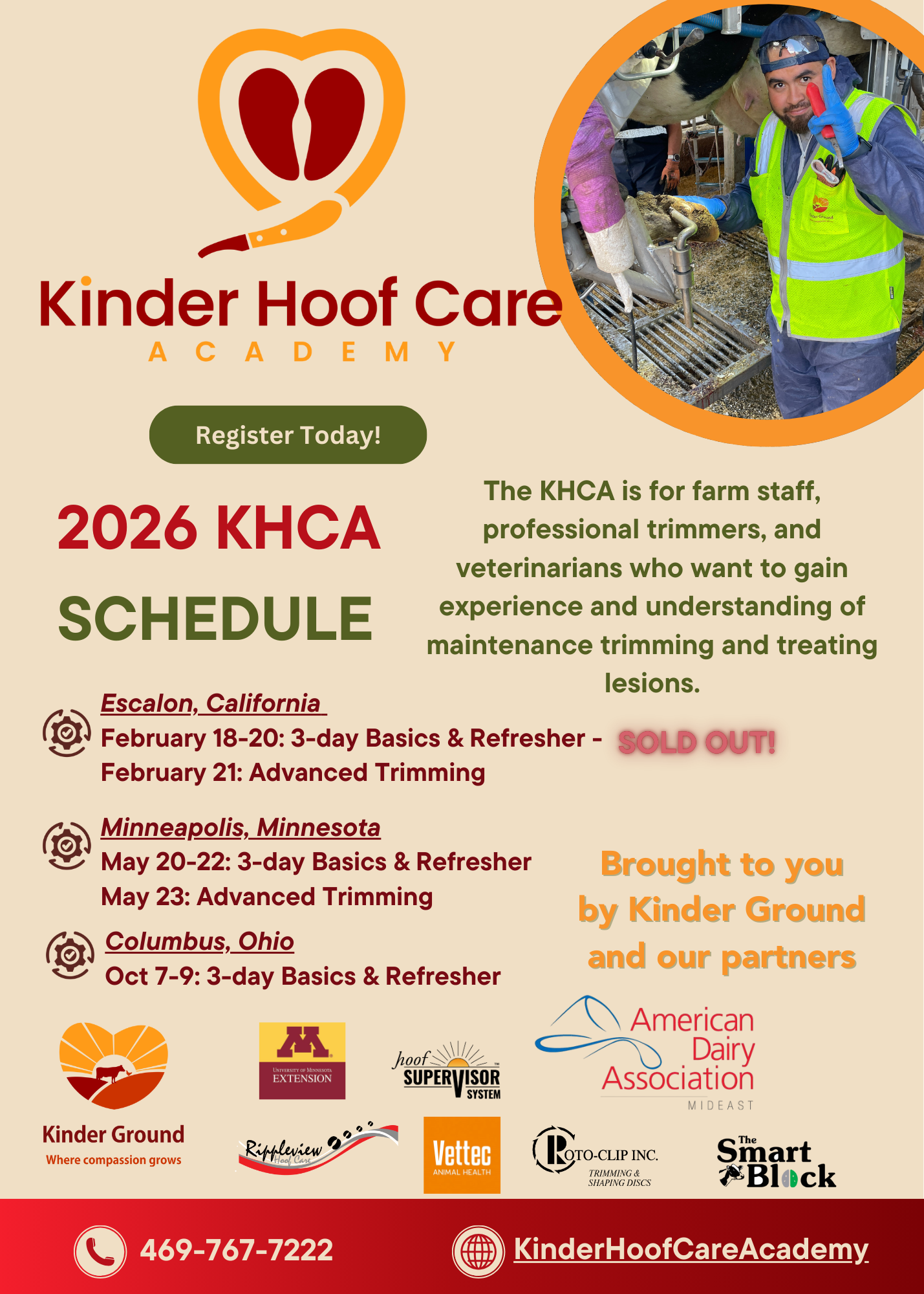 Kinder Hoof Care Academy 2026 image