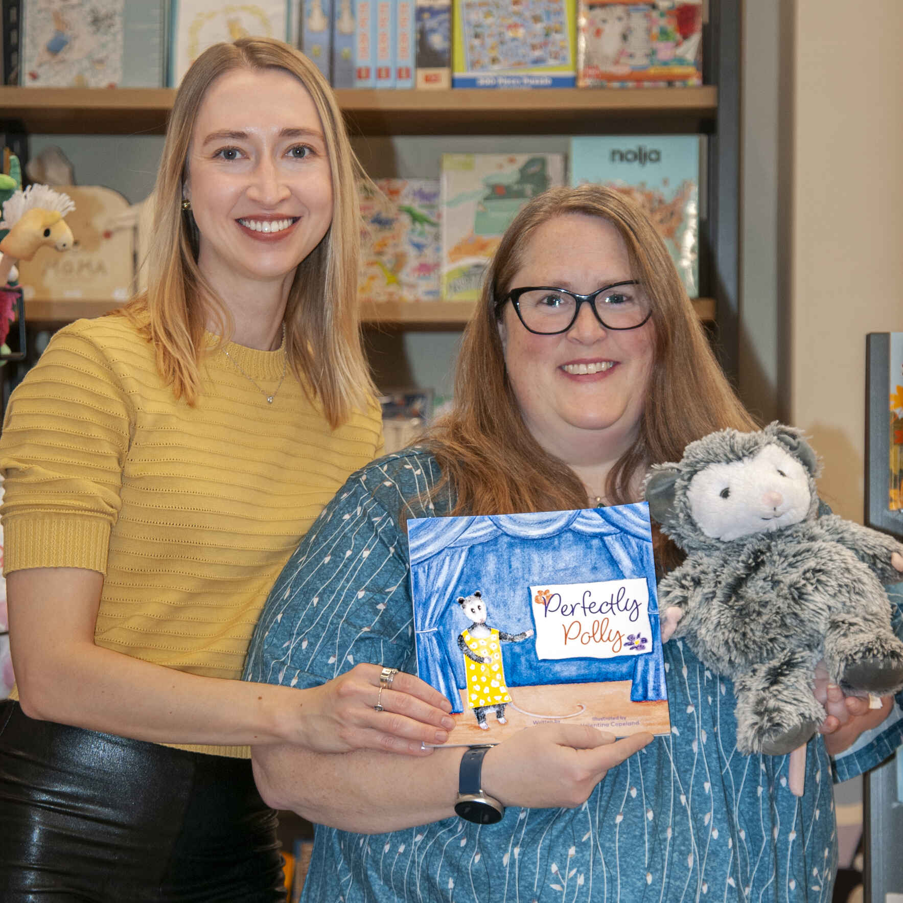 X 2025-A4 - Meet the Author - Perfectly Polly by Chandra Tracey, Illustrated by Valentina Copeland   image