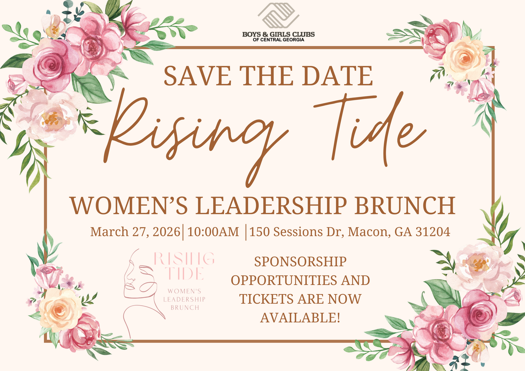 2026 Rising Tide Women's Leadership Brunch  image