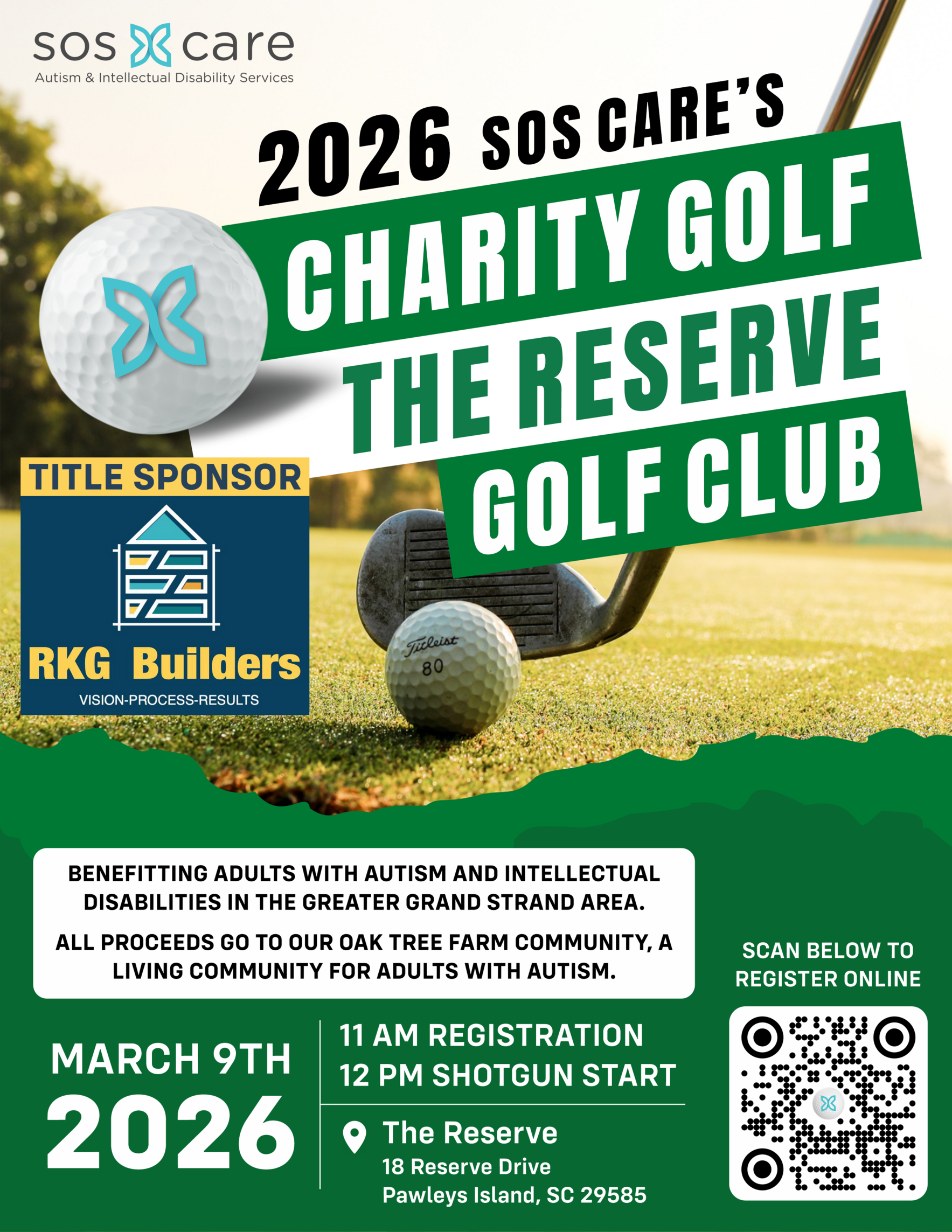 2026 Charity Golf Tournament at The Reserve image