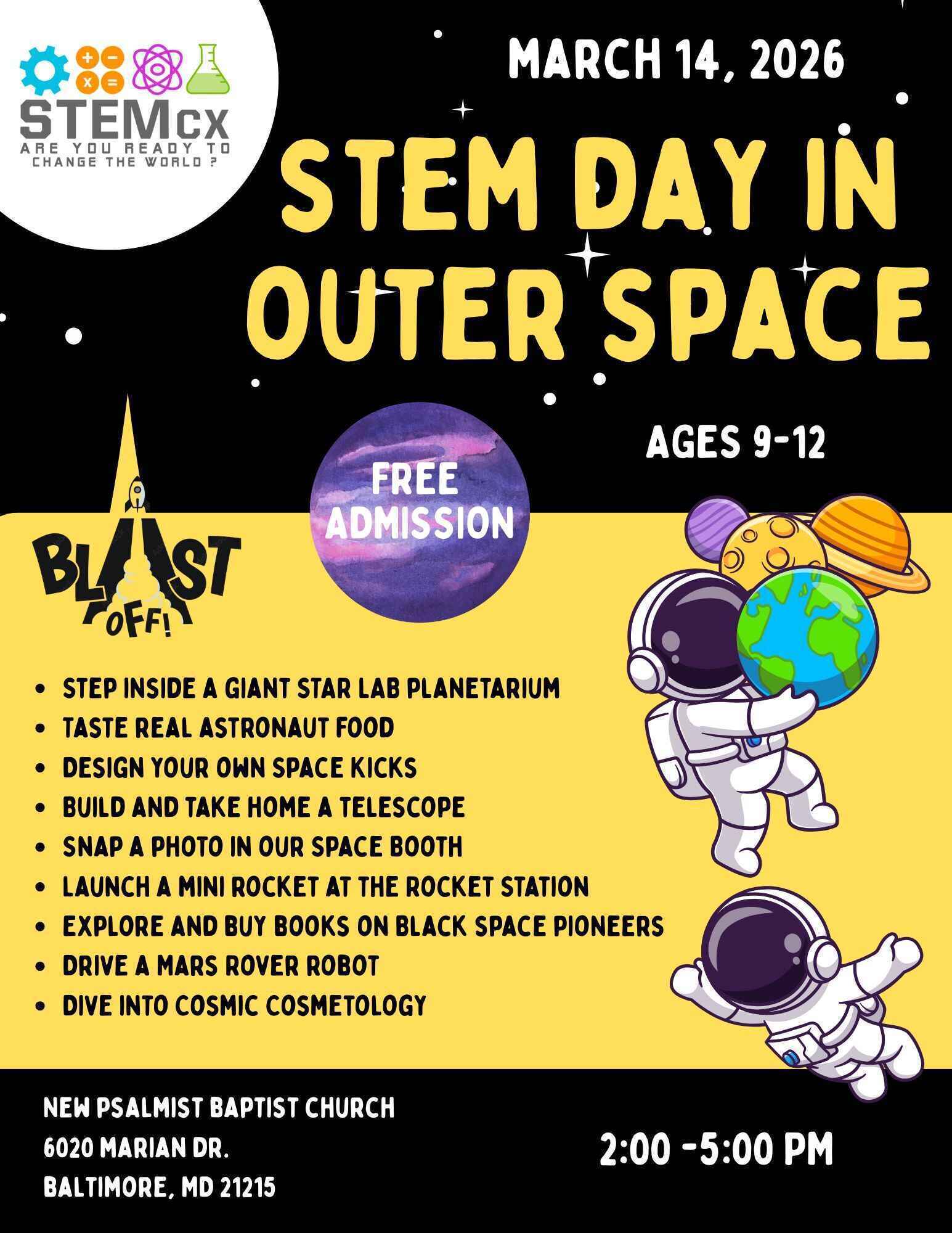 STEMcx Day in Outer Space image