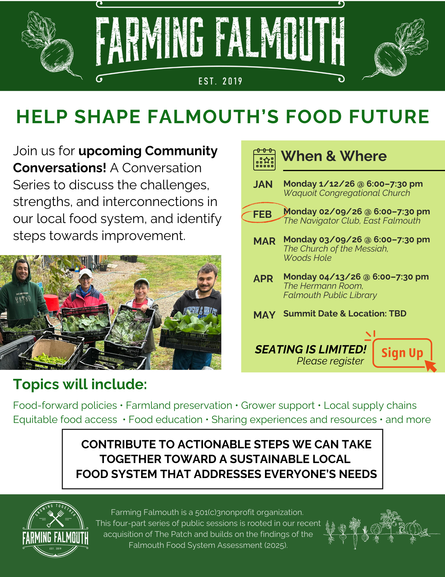 Session 2_Help Shape Falmouth's Food Future image