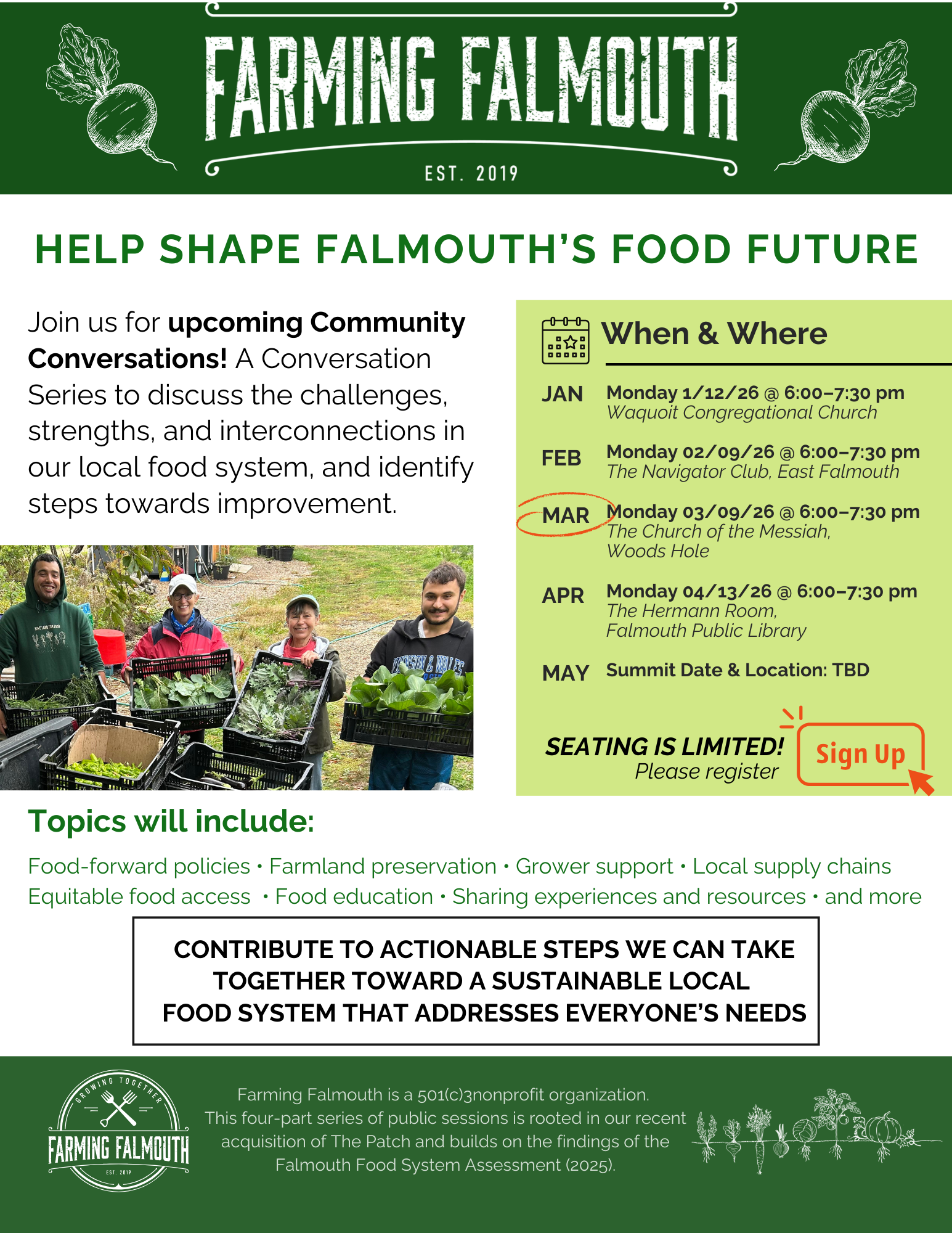 Session 3_Help Shape Falmouth's Food Future image