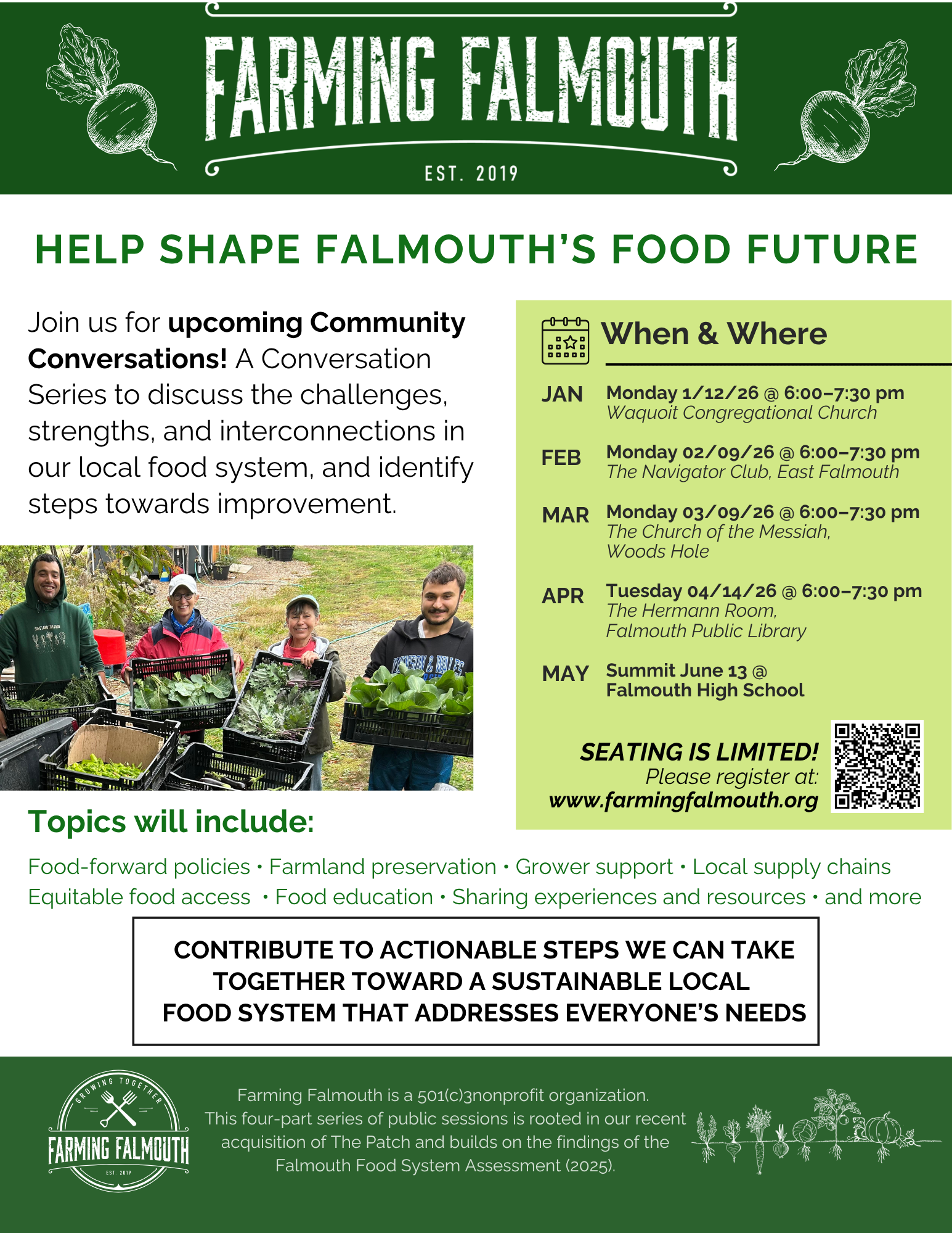 Session 4_Help Shape Falmouth's Food Future image