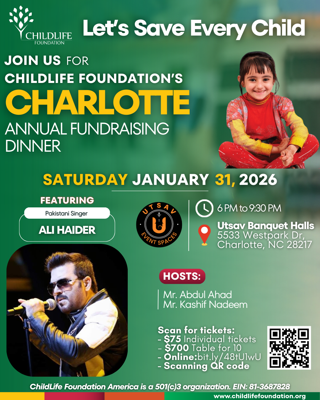 ChildLife Foundation Annual Fundraising Dinner - Charlotte image