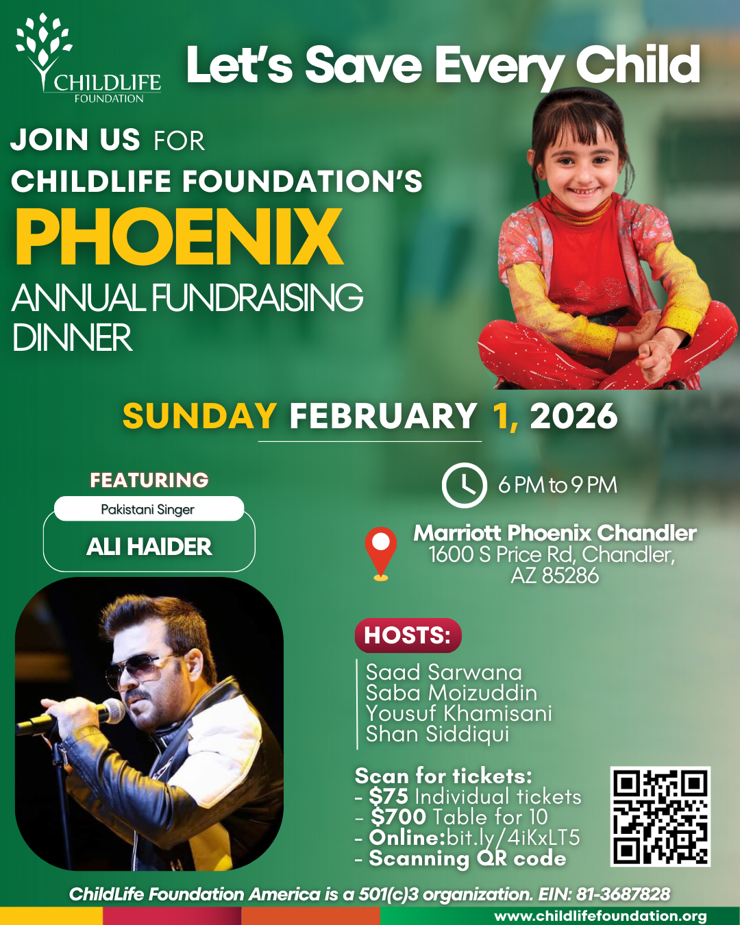 ChildLife Foundation Annual Fundraising Dinner - Phoenix image