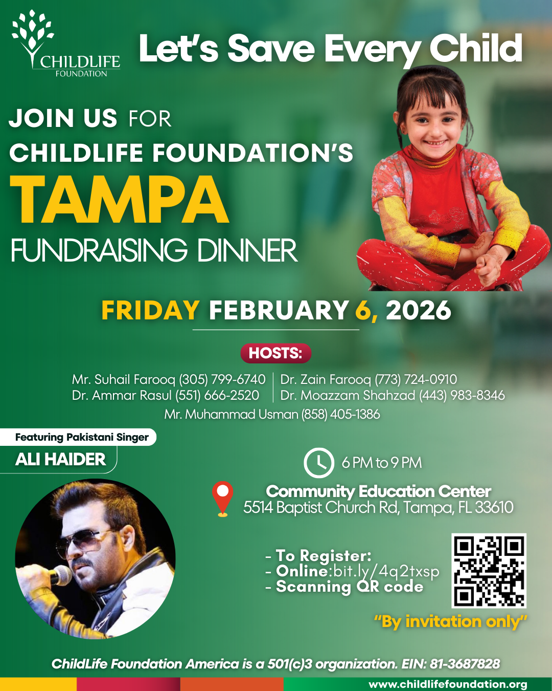 ChildLife Foundation Fundraising Dinner - Tampa image