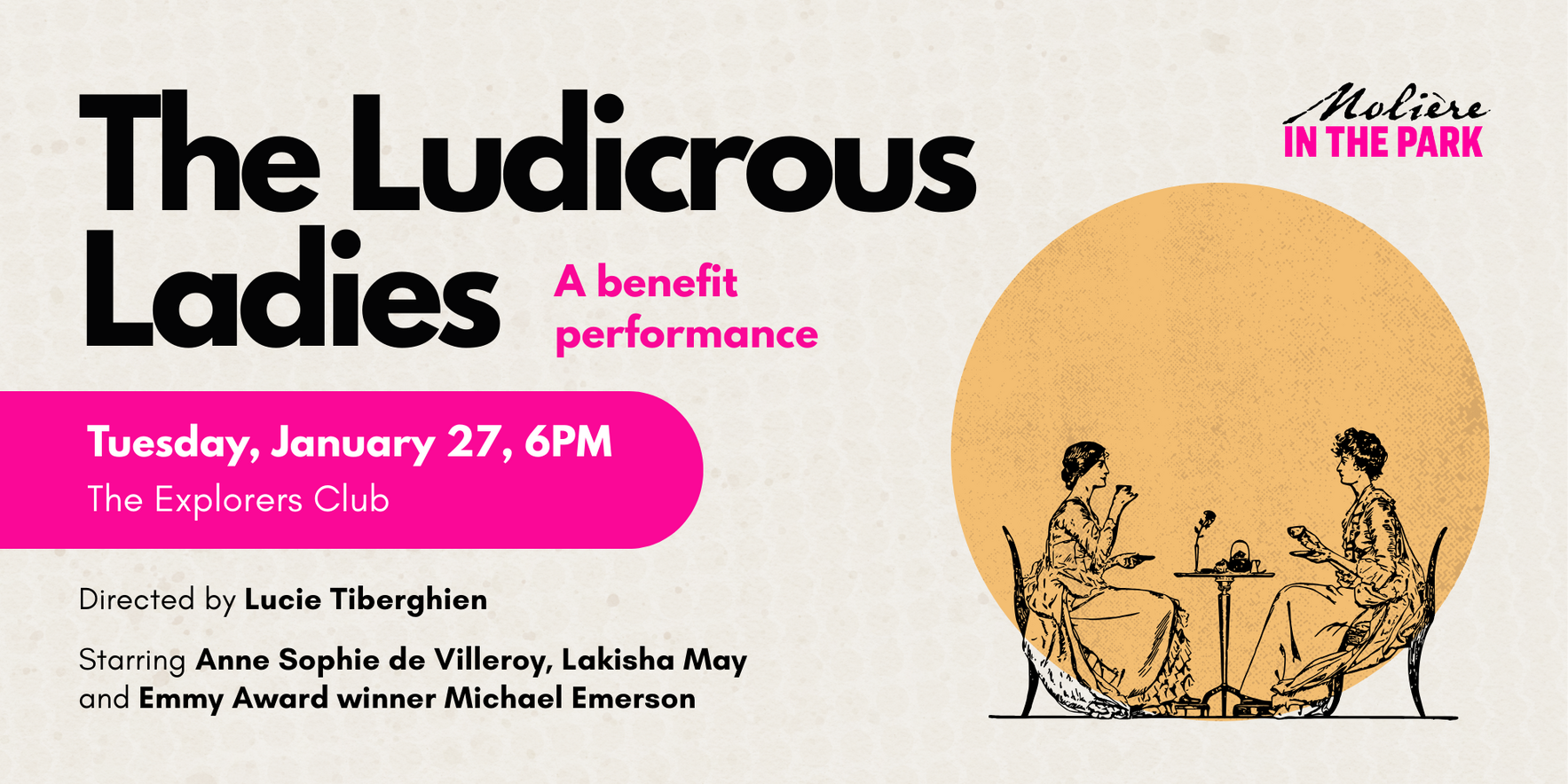THE LUDICROUS LADIES Benefit Performance image