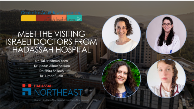 HNE: Boston Meets the Visiting Israeli Doctors of Hadassah Hospital 2026 image
