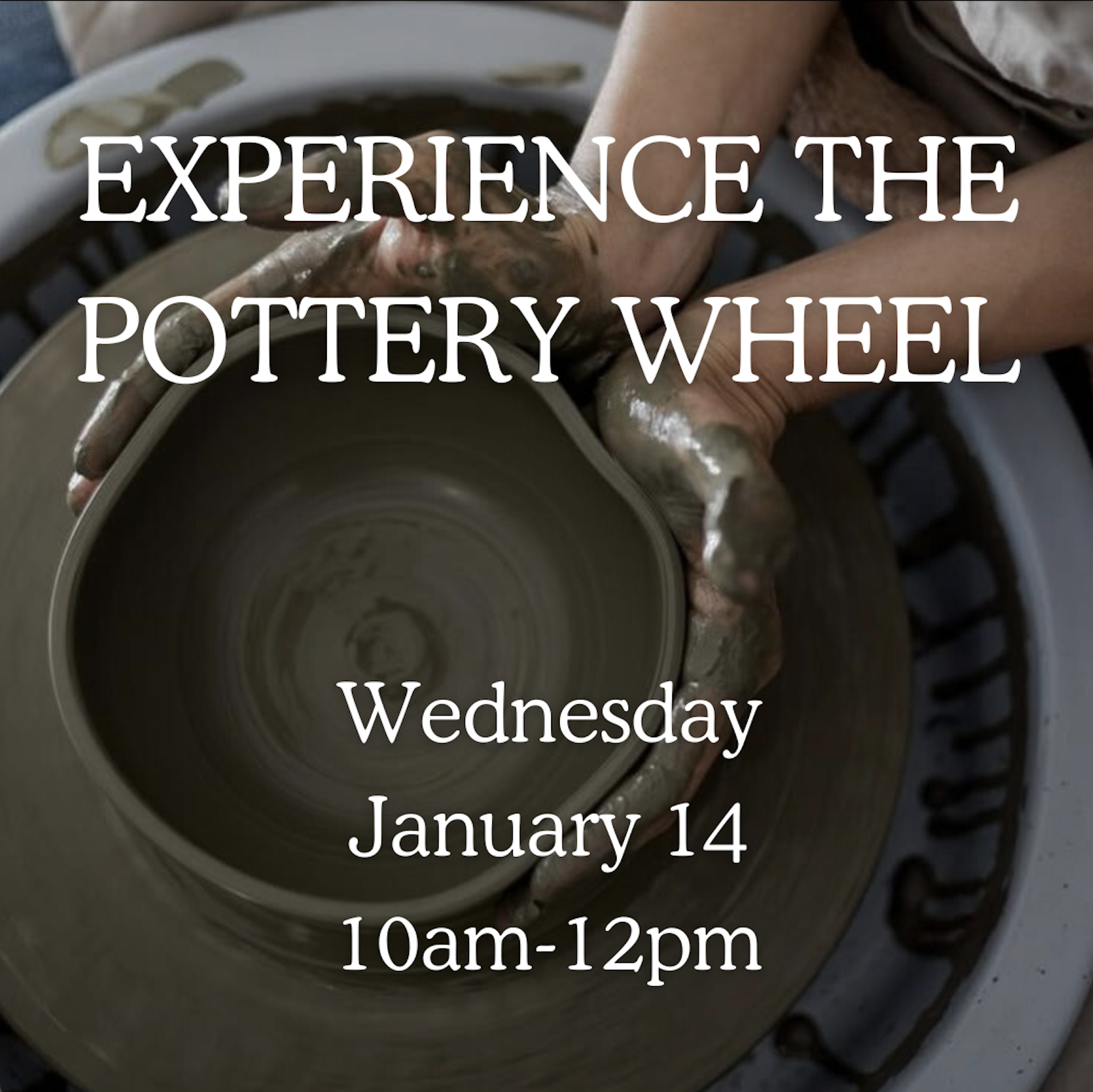 Experience the Pottery Wheel with Elizabeth Van Antwerp image