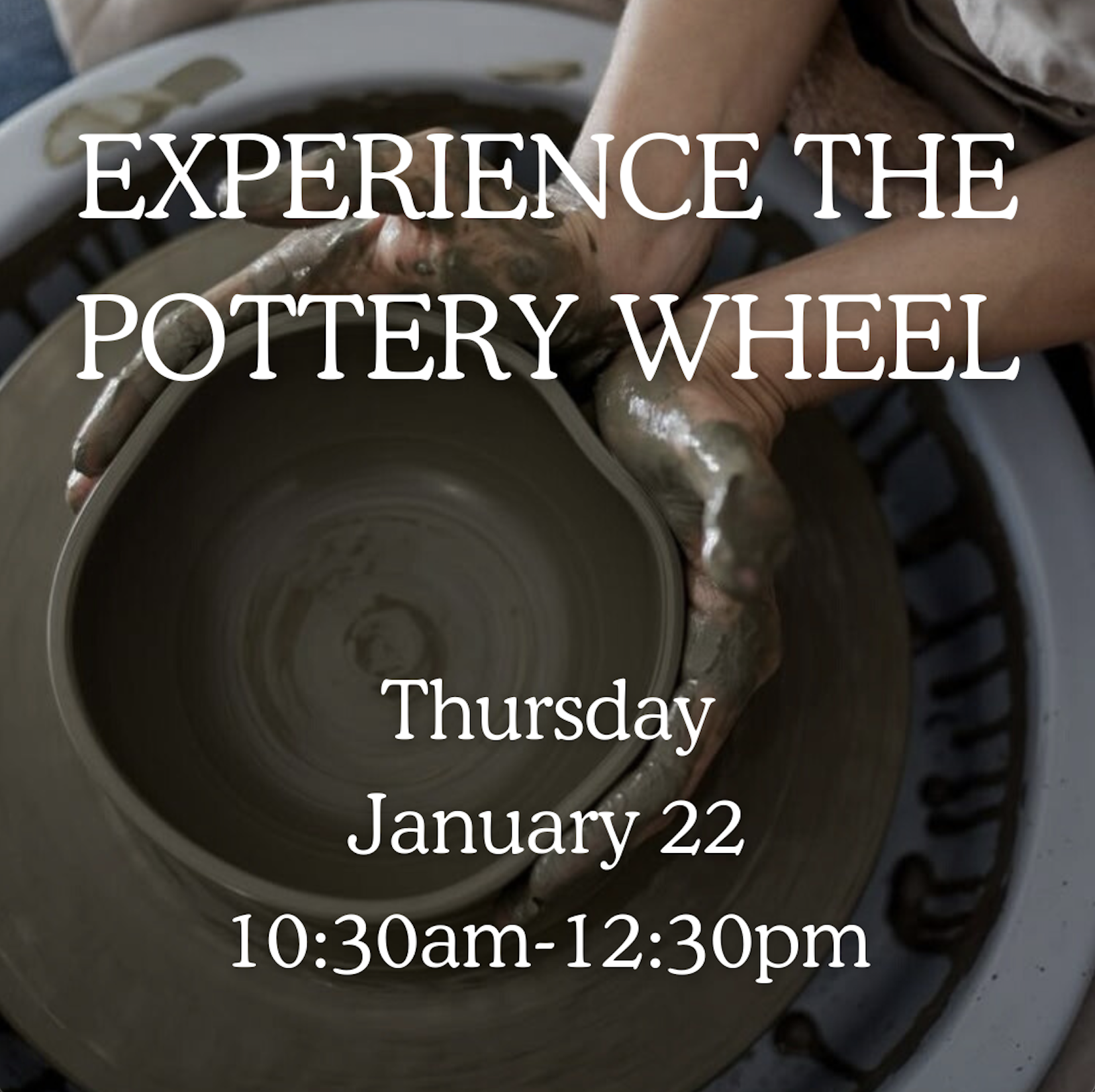 Experience the Pottery Wheel with Elizabeth Van Antwerp image